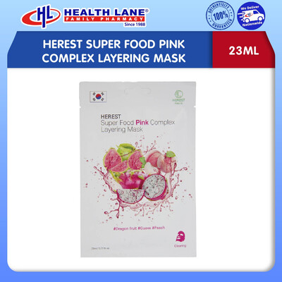 HEREST SUPER FOOD PINK COMPLEX LAYERING MASK (23ML)